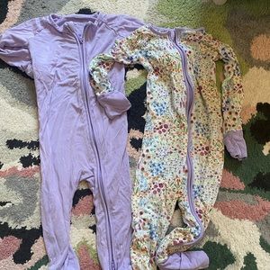 Little Sleepies girls set size 18-24 months